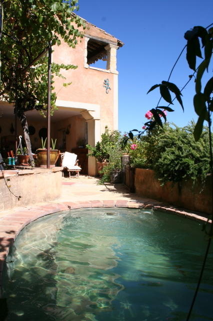 La Salamandre Bleue Chantemerle-lès-Grignan Exterior foto